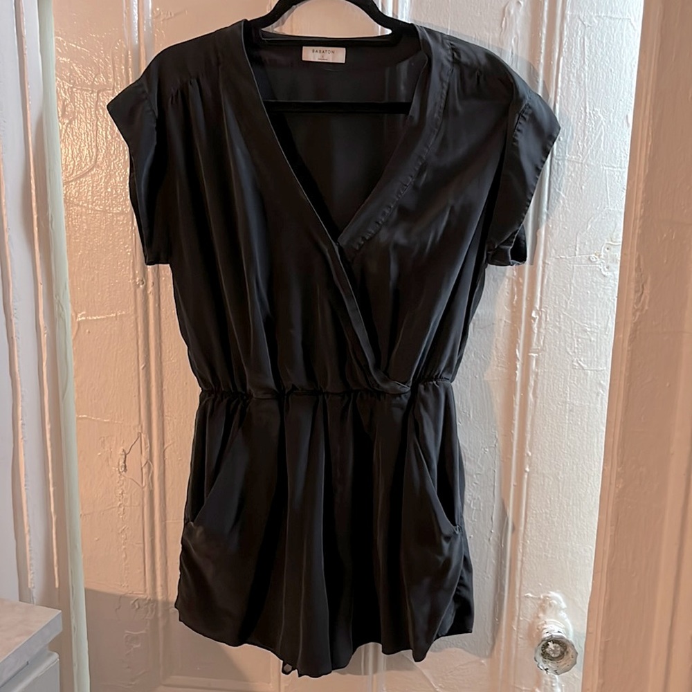 Babaron (Aritzia BRAND) Romper! Black